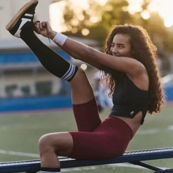 NWT FP Movement Epic Mock Neck Black Cami Tank Top - Picture 4 of 5